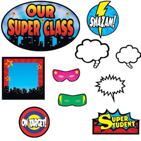 Superhero Bulletin Board Printables