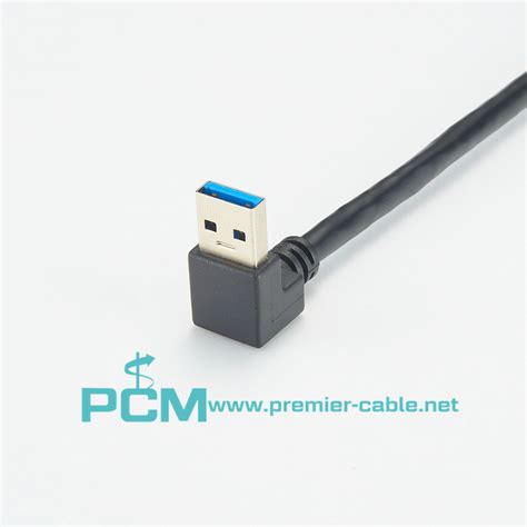 Usb Right Angle Cable Connector China Usb 30 A Angle Cable And Usb A Male Extension Cable Price