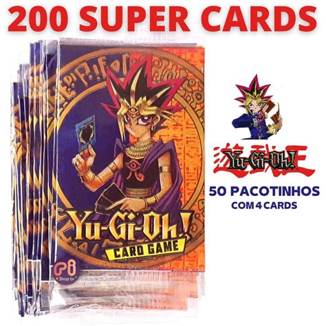 Kit Cards Yu Gi Oh Pacotinhos Cartinhas Shopee Brasil