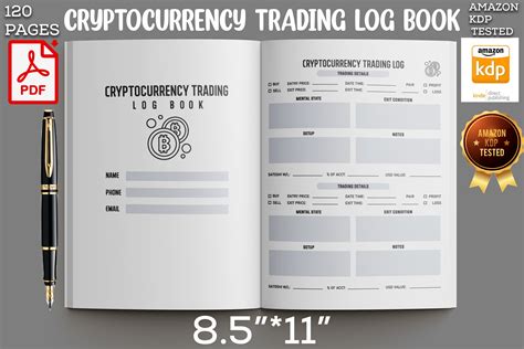 Cryptocurrency Trading Logbook Graphic By Grand Mark Creative Fabrica