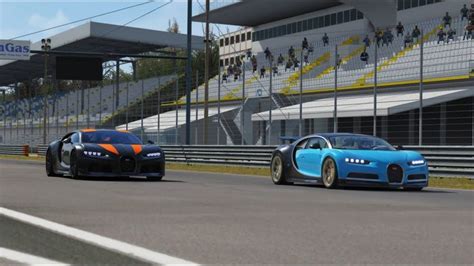 Bugatti Chiron Super Sport 300 Black Vs Bugatti Chiron At Monza Circuit