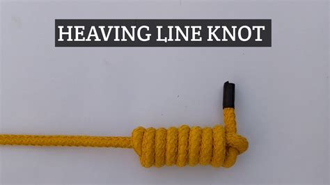 How To Tie A Heaving Line Knots How Knots Knotsfactory Youtube