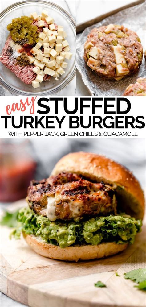 Stuffed Southwest Turkey Burgers Plays Well With Butter Recipe