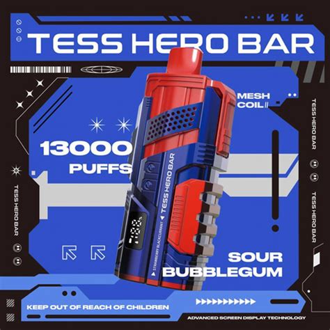 Tess Hero Bar Puffs Disposable Pod Relx Sg Vape Shop