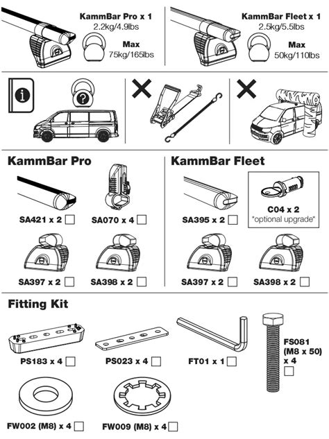 Rhino Tc Pr Fl Kammbar Fleet System Instructions