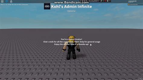Roblox How To Add Admin Commands In Your Game Youtube