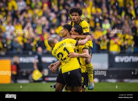 Dortmund Germany Th Mai Torjubel Donyell Malen Bvb Jude