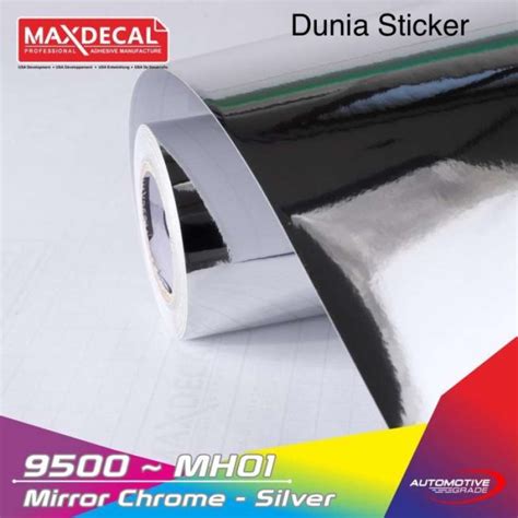 Jual Stiker Sticker Mirror Chrome Silver Maxdecal Not Oracal Infinity