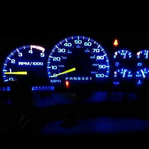 Pcs Blue Led Dash Cluster Light Kit For Toyota Mr Sw Aw Ebay