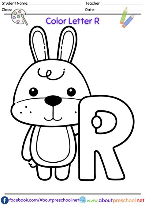 Letter R Coloring Page Coloring Letters Alphabet Coloring Letter R