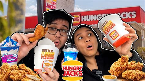 Hj S New Fried Chicken Boneless Pieces And Bubblegum Storm Hungry Jack S Drive Thru Mukbang