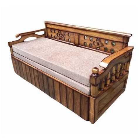 3 Seater Teak Wood Sofa Cum Bed With Storage At Rs 35000 In Bengaluru