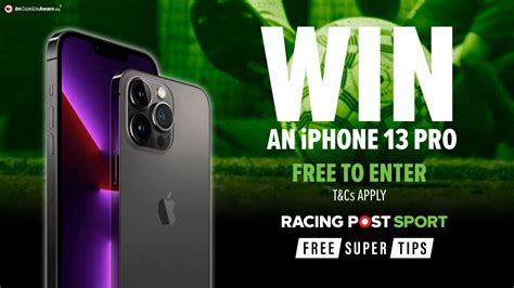 Free Super Tips Giveaway Win An Iphone Pro Fst