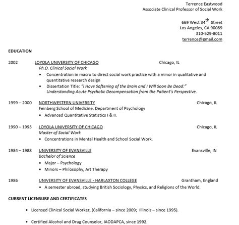 10 Social Worker Resumes Sample Template Creator