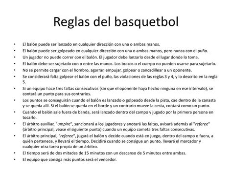 Descubrir 82 Imagen Reglamento De Basquetbol Corto Abzlocal Mx