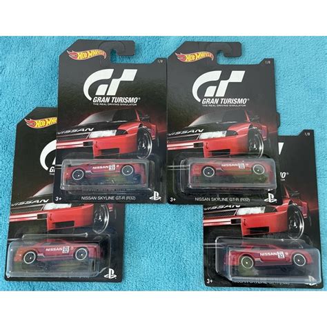 Hot Wheels Gran Turismo Nissan Skyline GT R R Pcs Shopee Malaysia