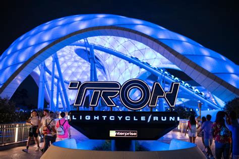 Disney World We Rode Tron Lightcycle Run Times In Day Here S