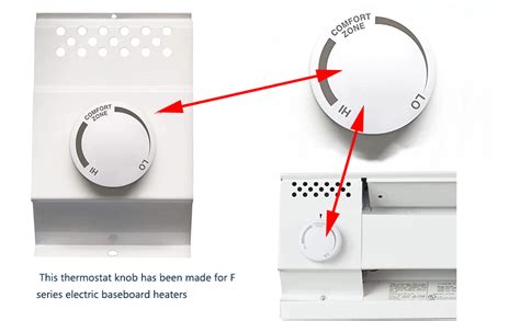 Baseboard Heater Knob Control Dial Knob Replacement F Series Electric