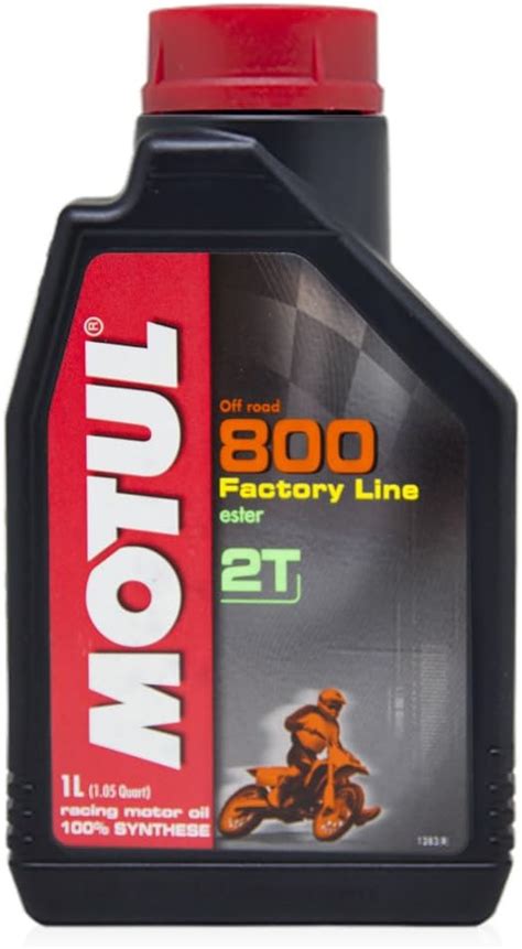 Motul 104039 800 2T Factory Line Off Road 4 L 300x234x114 Brown