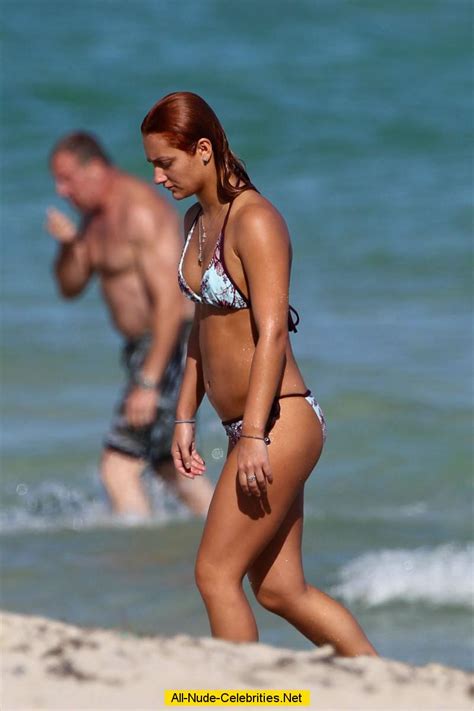 Aliona Vilani Caught In Bikini On The Beach