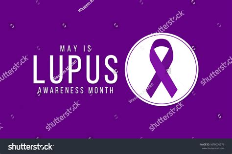 Vector Illustration On Theme Lupus Erythematosus Stock Vector Royalty