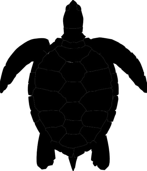 Silhouette clipart sea turtle, Silhouette sea turtle Transparent FREE ...