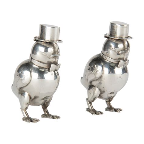 Antique Silver Salt And Pepper Pots For Sale At 1stdibs