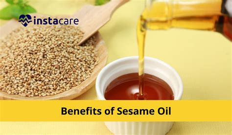 10 Benefits Of Sesame Oil You Must Know About