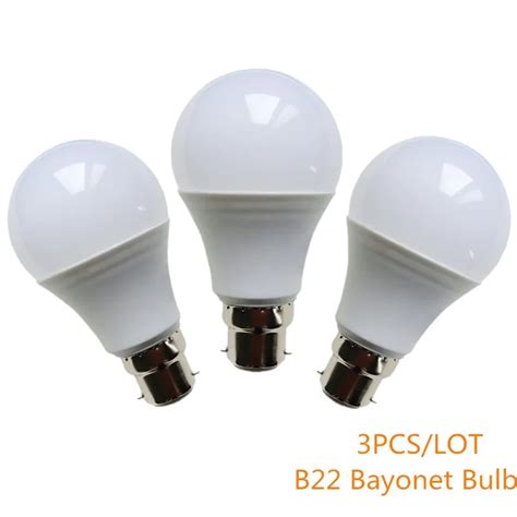 A55 5w LED Bayonet Lamp 220V Daylight Home Lighting Lampada Ampoule ...
