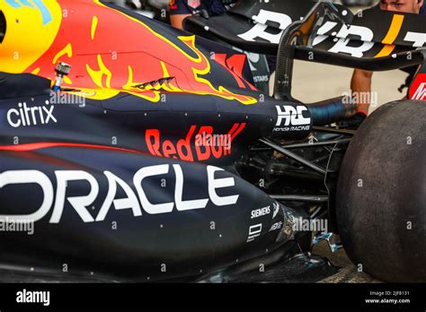 Red Bull Racing Honda RB18 Mechanical Detail Of The Sidepod Floor