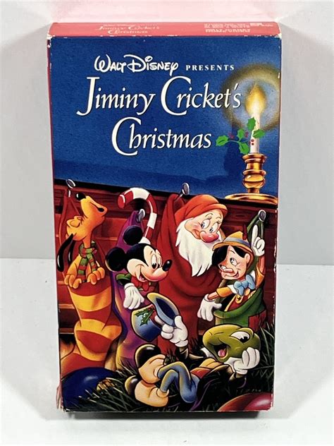 Walt Disney Presents Jiminy Cricket S Christmas VHS 12257747034 EBay