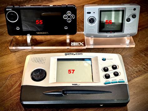 Old Handheld Game Consoles