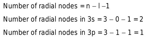 Radial Nodes Present In S And P Orbitals Are Respectively