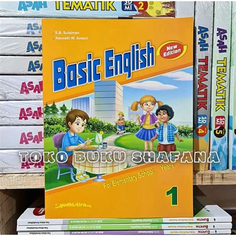 Buku Basic English Kelas Sd Mi Yudhistira New Edition Buku Bahasa