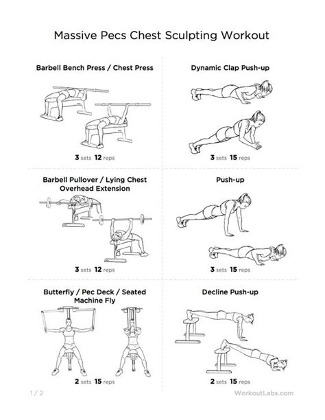 Massive Pecs Chest Sculpting Workout