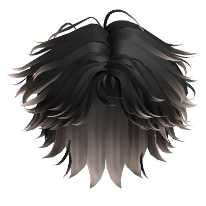 Wolf Cut Middle Part Hair In Blonde Black Roblox Item Rolimon S