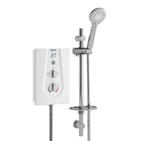 Bristan Glee 10 5kw Electric Shower White Finish Gle3105 W