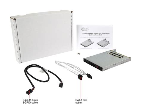 Supermicro Mcp N Hard Drive Kit In Sas Sata Hot Swap Slim Bay In Sim Fdd Space