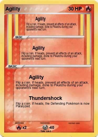 Pokémon Agility 44 44 Agility My Pokemon Card