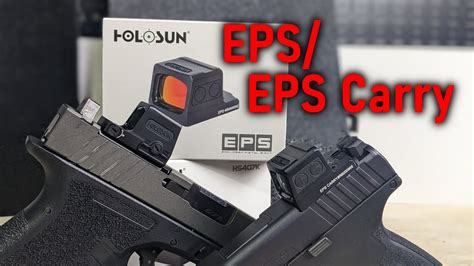 Holosun Eps Eps Carry The Perfect Every Day Carry Optic Youtube