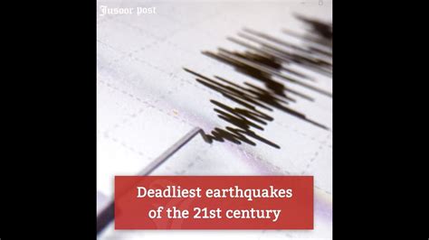 Deadliest Earthquakes Of The 21st Century Youtube