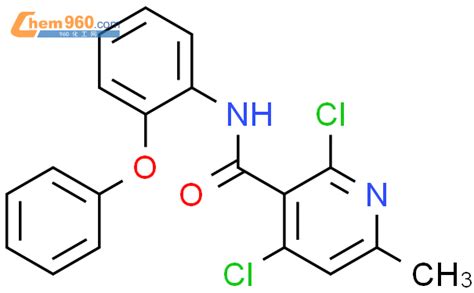 917245 60 4 3 Pyridinecarboxamide 2 4 Dichloro 6 Methyl N 2