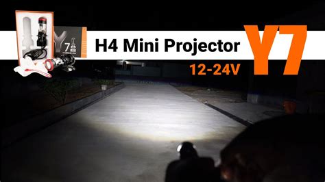 Led H4 Y7D Mini Projector Mini Projie H4 Y7 Super Terang YouTube