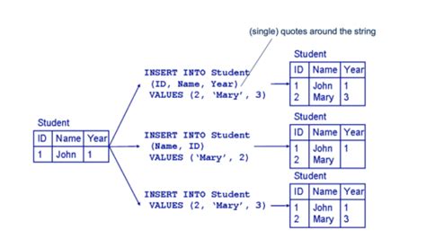 SQL Structured Query Language Flashcards Quizlet