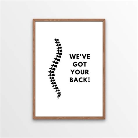 Physical Therapy Chiropractic Osteopathy Physiotherapy Clinic Wall