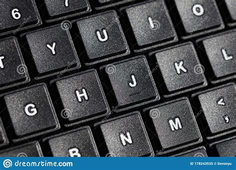 Black Computer Keyboard Stock Image Image Of Computer 178243535