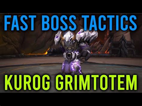 FAST Tactics KUROG GRIMTOTEM Dragonflight Raid Boss Vault Of The