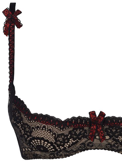 Frivolous Quarter Cup Bra By Axami Lingerie Eye Kandee Lingerie Canada