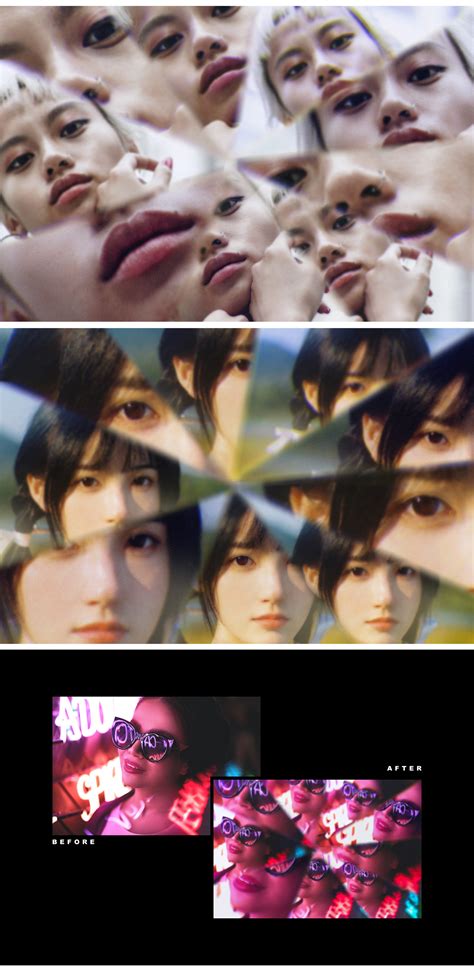 inverted prism photo effect  yellow images creative store