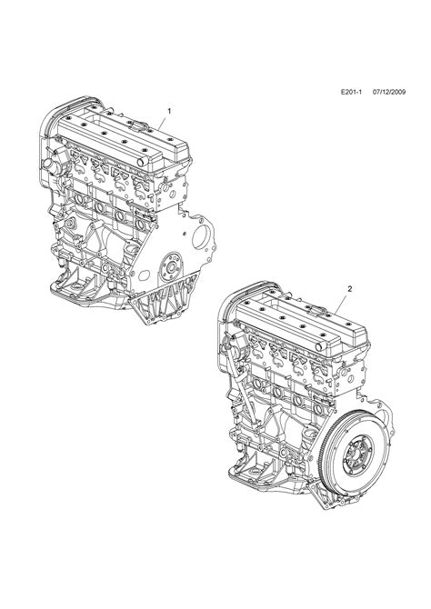 Engine Assembly Exchange Except Vauxhall Opel Zafira B